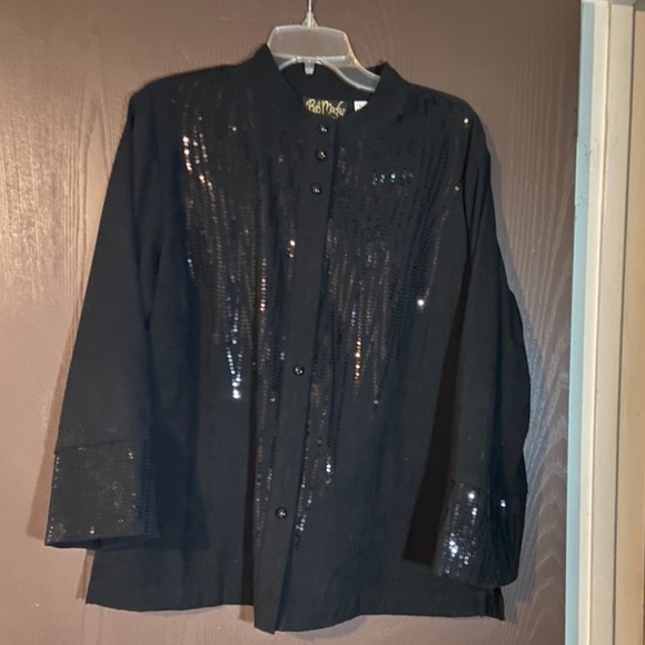 Bob Mackie Jackets & Blazers - Bob Mackie Sequin Jacket/Blazer XL